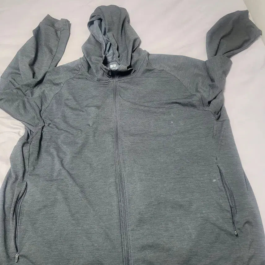 [BUNJANG] Uniqlo DRY-EX UV Protection Full Zip Parka (4XL) / 유니클로 DRY-EX UV PROTECTION풀집파카 4Xl