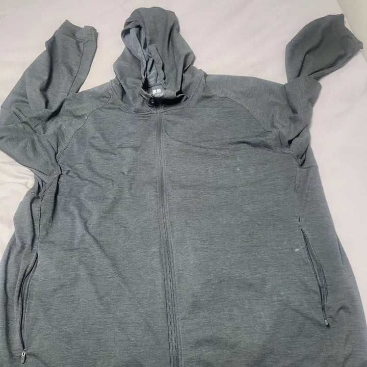 [BUNJANG] Uniqlo DRY-EX UV Protection Full Zip Parka (4XL) / 유니클로 DRY-EX UV PROTECTION풀집파카 4Xl