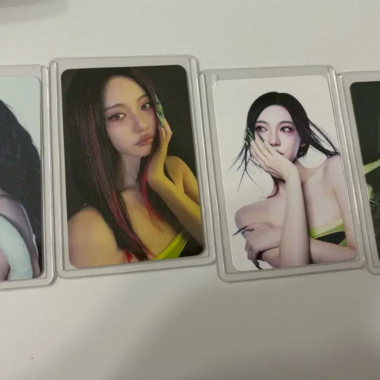 [BUNJANG] Aespa Lemonade Pop-Up Trading Card Ningning Giselle / 에스파 레모네이드 팝업 트레이딩카드 닝닝 지젤