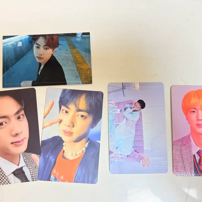 [BUNJANG] BTS Jin Photocard 5 Types / 방탄소년단 진 포토카드 5종