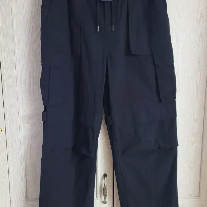 [BUNJANG] Juun.J 24SS Cotton Velcro Cargo Pants (Khaki Gift) - Size 48 / 준지 / (카키증정) 준지 24ss 코튼 벨크로 카고 / 48