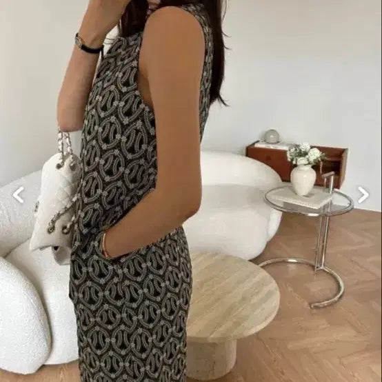 [BUNJANG] Lemieux Jacquard Dress Lime / 르뮈 자카드 원피스 라임