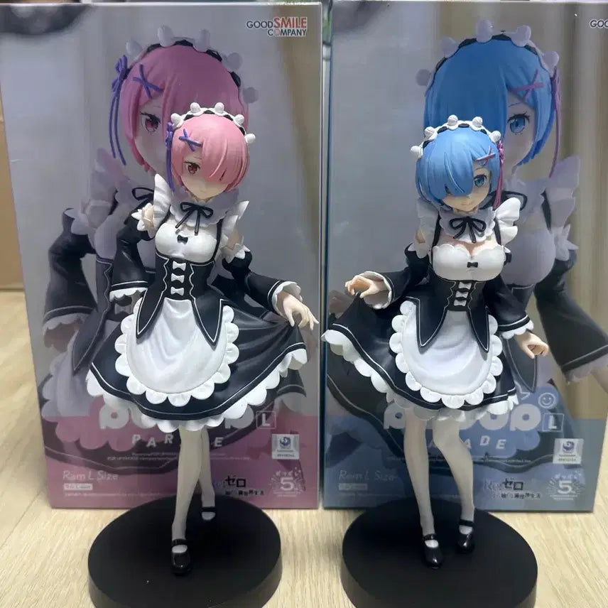 [BUNJANG] Good Smile Pop Up Parade Ram &amp; Rem Set / 굿스마일 팝업레이드 L 렘 람