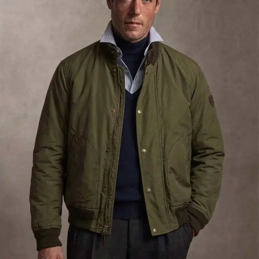 [BUNJANG] Polo Ralph Lauren Cotton Blend Military Deck Jacket - M / [M사이즈/처분] 정품인증 폴로 랄프로렌 코튼 블렌드 밀리터리 덱 자켓