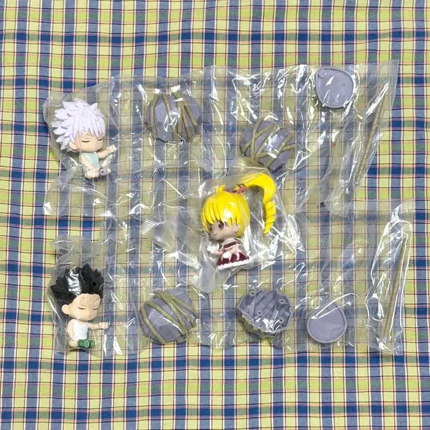 [BUNJANG] Bandai Hunter x Hunter Swarasetai Grid Island Gacha Figures - Set of 3 / 반다이 헌터헌터 스와라세타이 그리드아일랜드 가챠 피규어