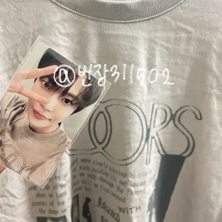 [BUNJANG] NCT 127 Doyoung Doors MD T-Shirt Set M / 엔시티 127 도영 Doors MD 엠디 티셔츠 세트 양도 M