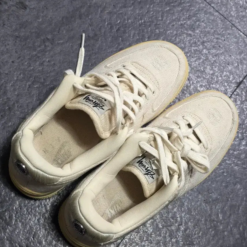 [BUNJANG] Nike x Stussy Air Force 1 Low Fossil (250mm) / 나이키 스투시 에어포스 1 로우 파슬 250