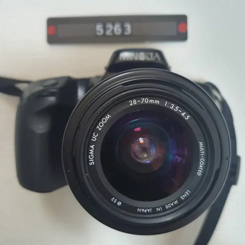 [BUNJANG] Minolta Alpha 303si Super Film Camera with 28-70mm Lens / 미놀타 알파 303 si 슈퍼 필름카메라 28-70미리 렌즈