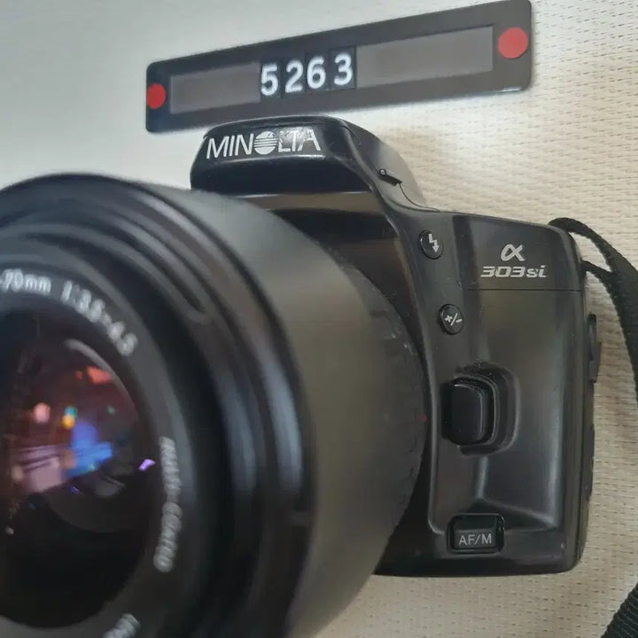 [BUNJANG] Minolta Alpha 303si Super Film Camera with 28-70mm Lens / 미놀타 알파 303 si 슈퍼 필름카메라 28-70미리 렌즈
