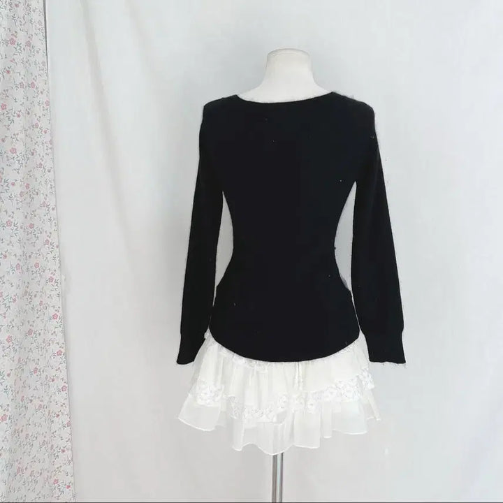 [BUNJANG] Mood Bridge Vintage Argyle Angora V-Neck Sweater / 무드브릿지 빈티지 아가일 앙고라 브이넥 로걀탑 니트 잉그니 세실맥비