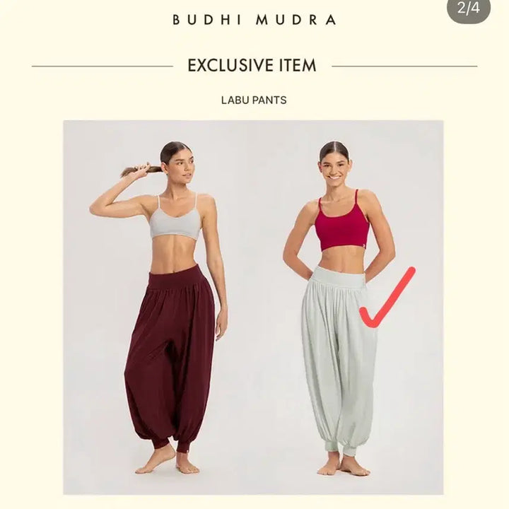 [SOLD OUT] 부디무드라 Labu 라부팬츠 한정컬러 S