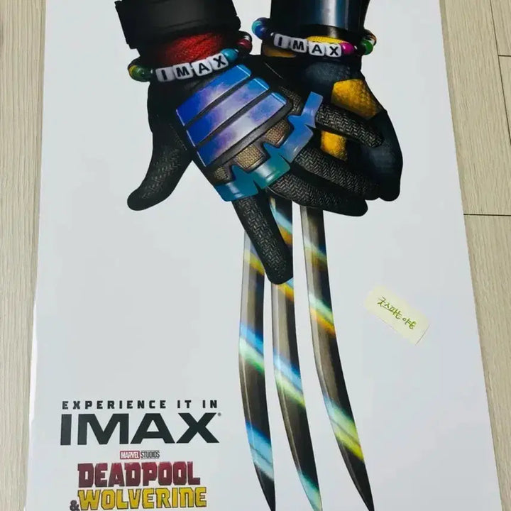 [BUNJANG] Deadpool Wolverine IMAX Poster (A3) with Exclusive Box Packaging / [전용박스포장]영화 데드풀 울버린 아이맥스 포스터(A3) 데버린 포스터
