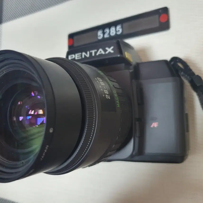 [BUNJANG] Pentax SF-7 35mm Film Camera with 28-80mm Zoom Lens / 펜탁스 SF-7 필름카메라 28-80mm 줌렌즈