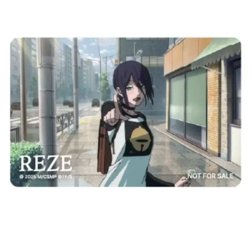 [BUNJANG] Chainsaw Man Cafe Rally POB Reze Photocard / 체인소맨 카페 랠리 특전 레제 포토카드