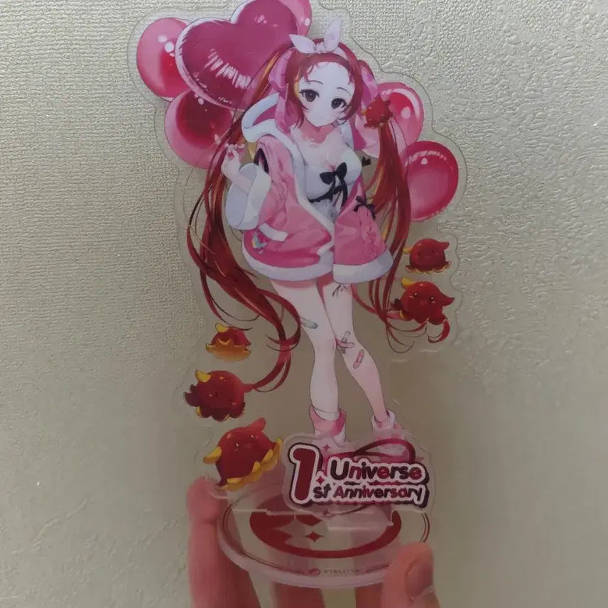 [BUNJANG] Stellive Akane Rize 1st Anniversary Acrylic Stand / 스텔라이브 아카네 리제 1주년 기념 아크릴