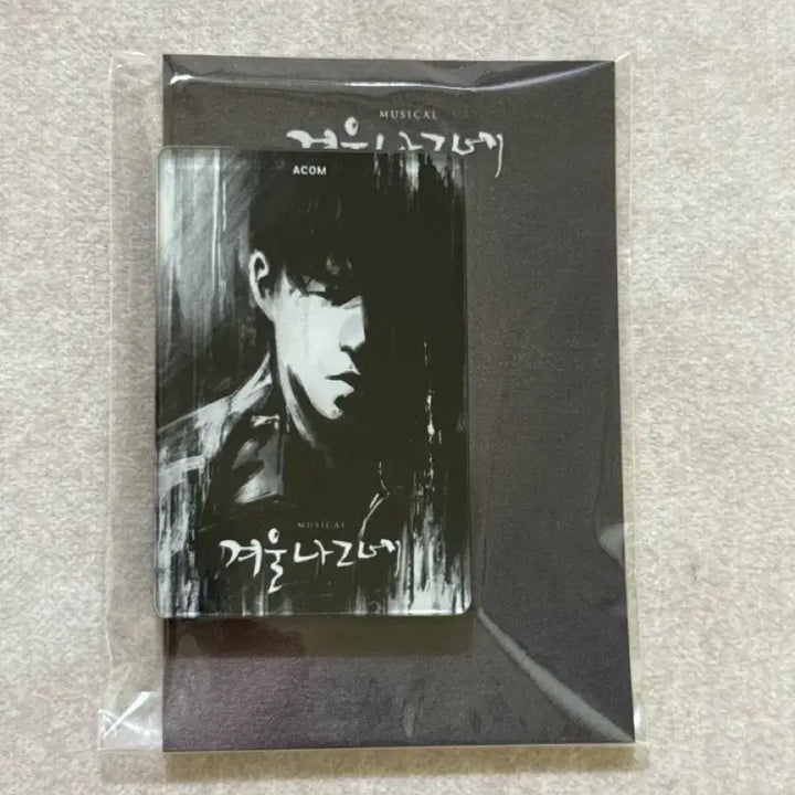 [BUNJANG] Musical Winter Wanderer Minwoo Acrylic Magnet / 뮤지컬 겨울나그네 아크릴 마그넷 민우