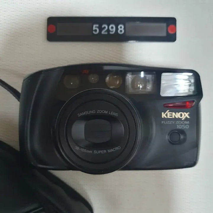 [BUNJANG] Samsung Kenox Zoom 1050 Film Camera with Pouch / 삼성캐녹스 퍼지줌 1050 필름카메라 파우치포함