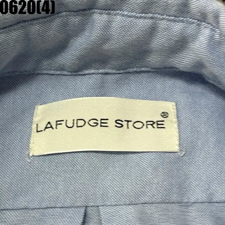 [BUNJANG] La Fête Store Light Blue Short Sleeve Shirt Vintage 0620 / [L] 라퍼지스토어 | 하늘색 반팔 셔츠 (빈티지 0620)