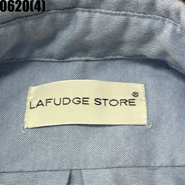 [BUNJANG] La Fête Store Light Blue Short Sleeve Shirt Vintage 0620 / [L] 라퍼지스토어 | 하늘색 반팔 셔츠 (빈티지 0620)