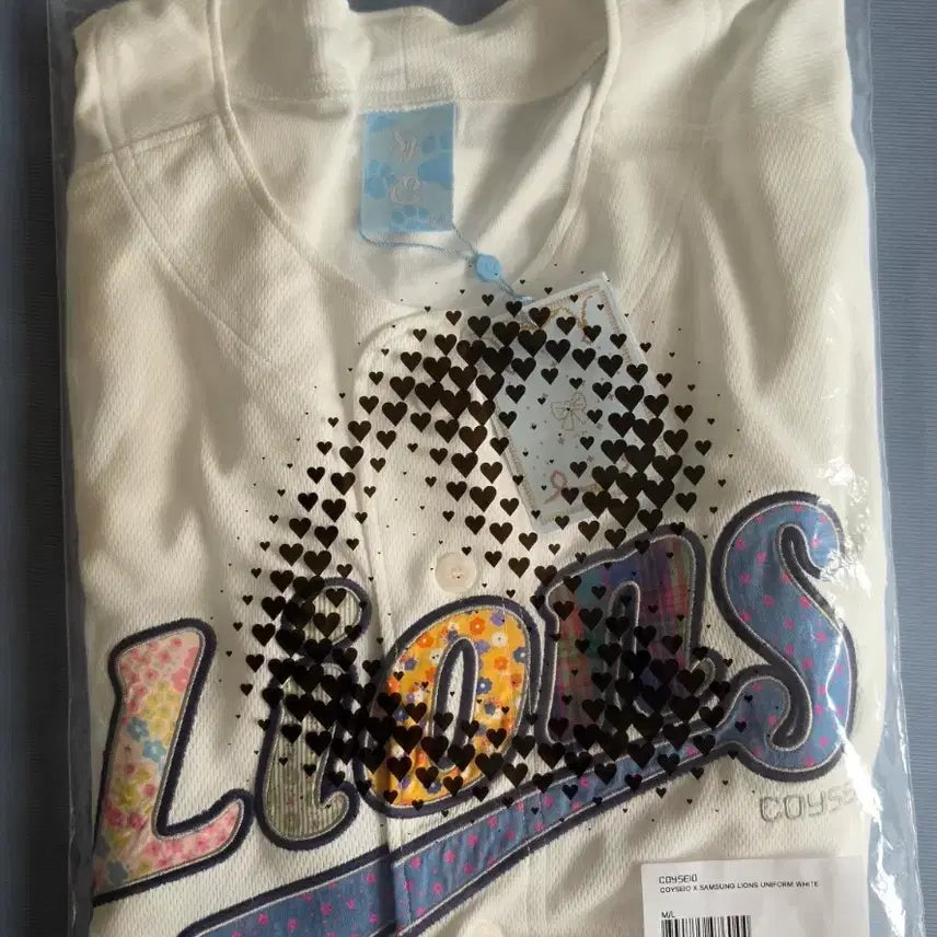[BUNJANG] Samsung Lions Ko Se-i-oh Baseball Uniform White M/L / 삼성라이온즈 코이세이오 유니폼 화이트 m/l