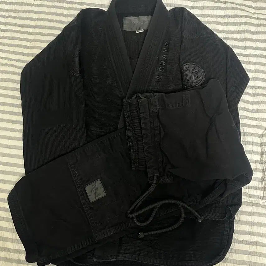 [BUNJANG] The Atlas Pro 24 Jiu Jitsu Gi Black A0 / 디 아틀라스 프로24 주짓수 도복 A0
