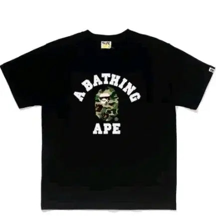 [SOLD OUT] 베이프 ABC 카모 컬리지 티셔츠