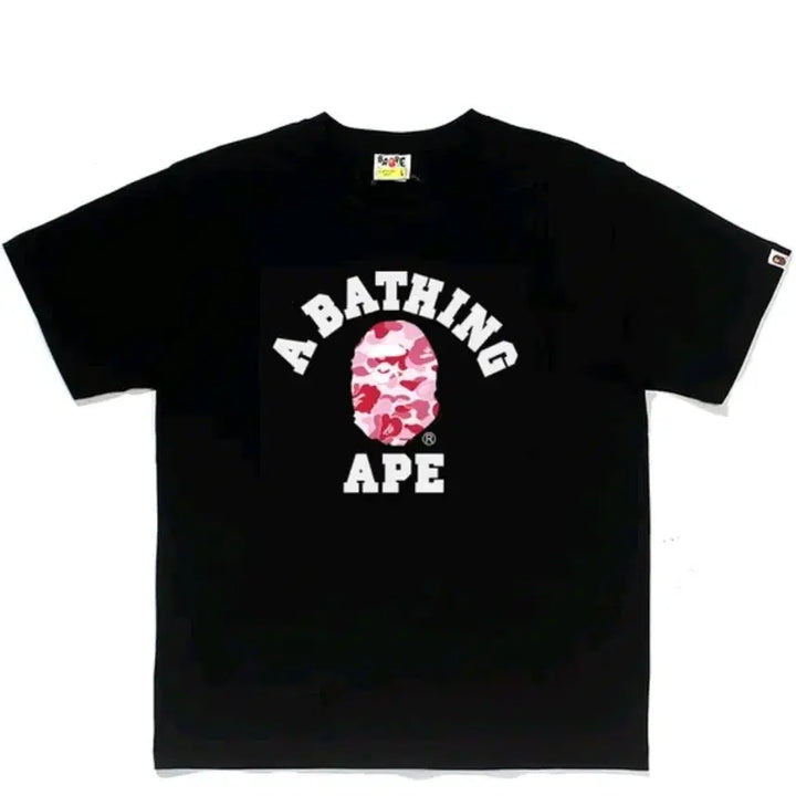 [SOLD OUT] 베이프 ABC 카모 컬리지 티셔츠