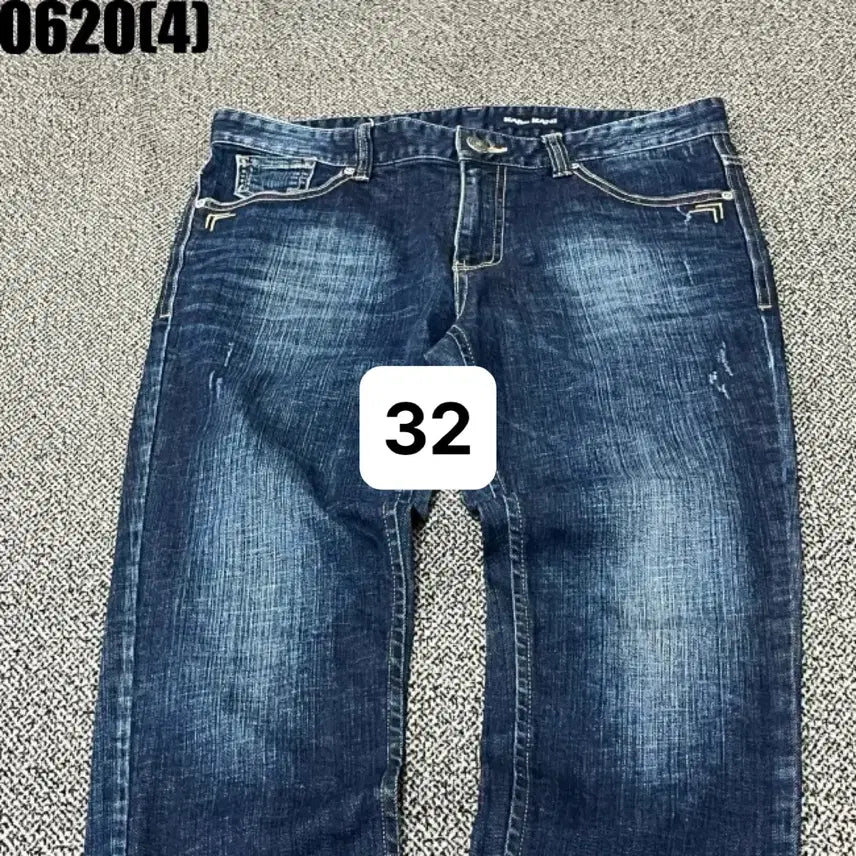 [BUNJANG] Kalkani Dark Wash Denim Jeans (Vintage 0620) / [32] 칼카니 | 진청 데님 청바지 (빈티지 0620)