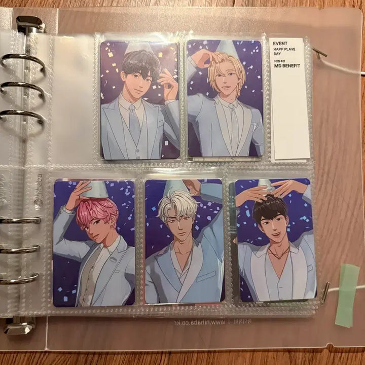[SOLD OUT] 플레이브 2주년 팝업 해피 플레이브데이 포카 및 엽서