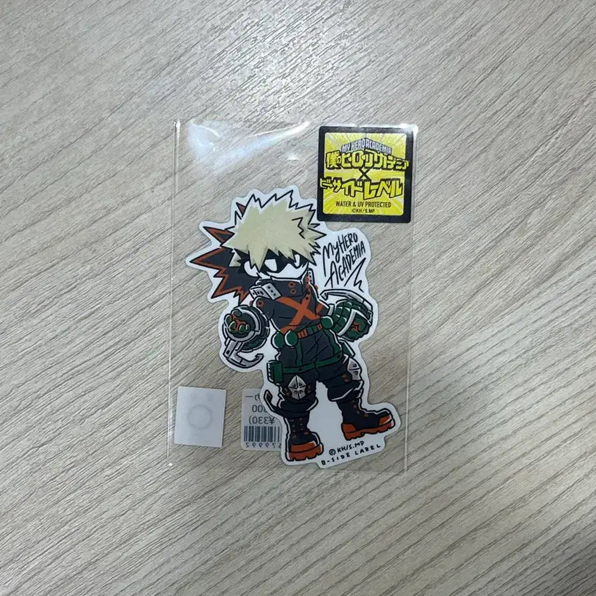 [BUNJANG] Bakugo Jump Shop Label Sticker (Sealed) - My Hero Academia / 바쿠고 점프샵 라벨 스티커 미개봉 나히아 나의 히어로 아카데미아