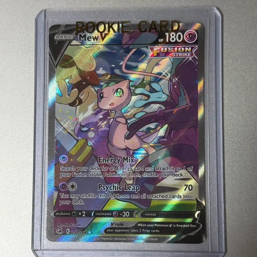 [BUNJANG] Pokemon TCG Mew V RU Fusion Strike (English Version) / 포켓몬 카드 TCG 뮤 V RU 퓨전 스트라이크 (영문판)