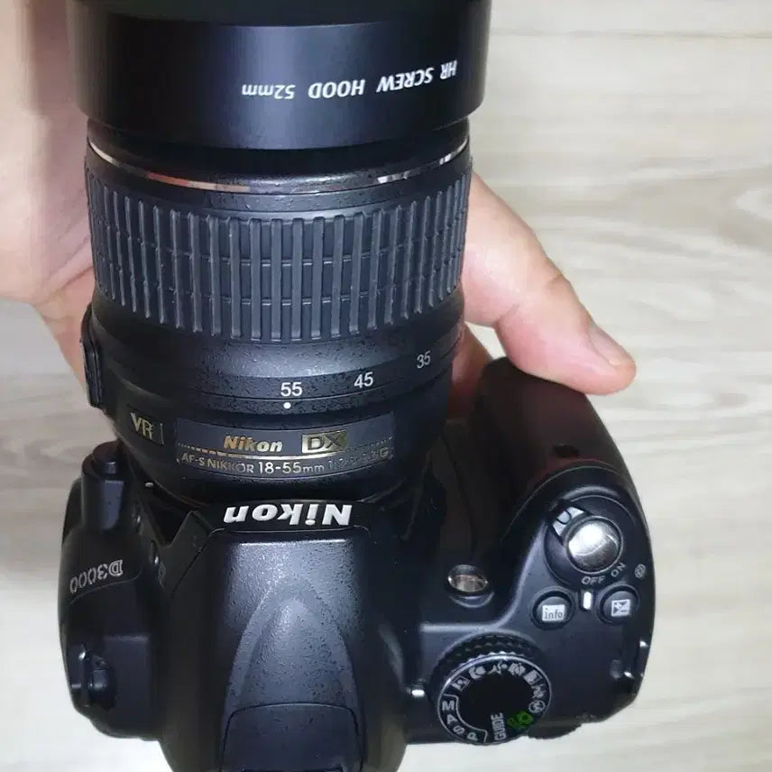 [SOLD OUT] 니콘 D3000+AF-S 18-55 G VR 렌즈 정품세트 2천컷