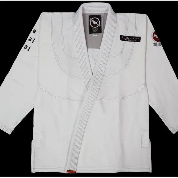 [BUNJANG] Bull Terrier Super Light R Jiu Jitsu Gi White A0 / 불테리어 슈퍼 라이트 R 주짓수 도복 A0