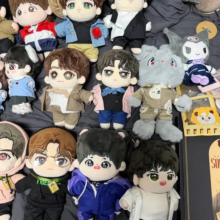 [BUNJANG] Wang Xiao Idol Dolls Bundle Set / 인형 솜인형 왕샤오 굿즈