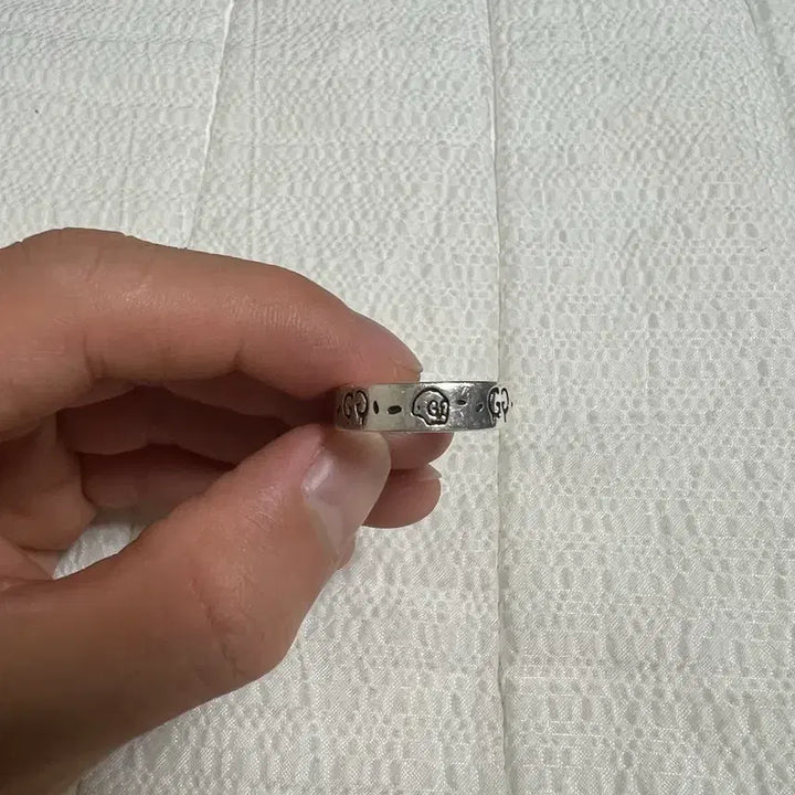 [BUNJANG] Gucci Ghost Ring Silver Size 19 / 구찌 고스트링 실버 19호