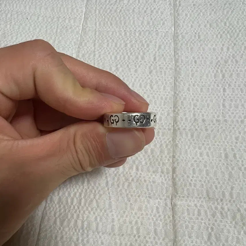 [BUNJANG] Gucci Ghost Ring Silver Size 19 / 구찌 고스트링 실버 19호
