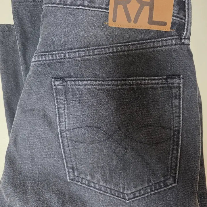 [BUNJANG] RRL Dusty Black Straight Fit Jeans / RRL 더스티블랙 스트레이트핏31/32