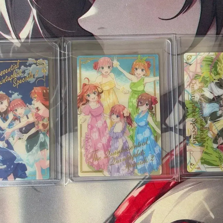 [BUNJANG] The Quintessential Quintuplets Anime Card 3 Set Bundle / 애니메이션 카드 3종 세트 5등분의 신부 일괄
