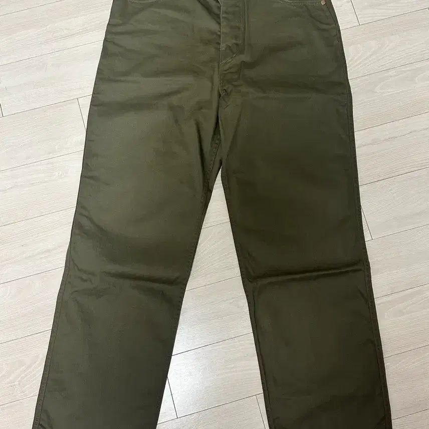 [BUNJANG] Lesse Chino Olive 34 / 뤠쓰 치노 올리브 34