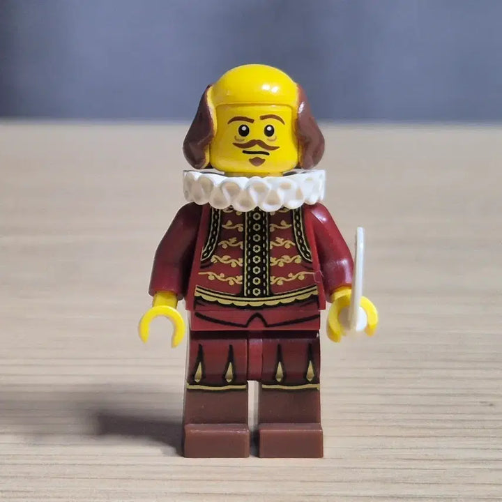 [BUNJANG] LEGO Minifigure William Shakespeare / 레고 71004 윌리엄 셰익스피어 미니피규어