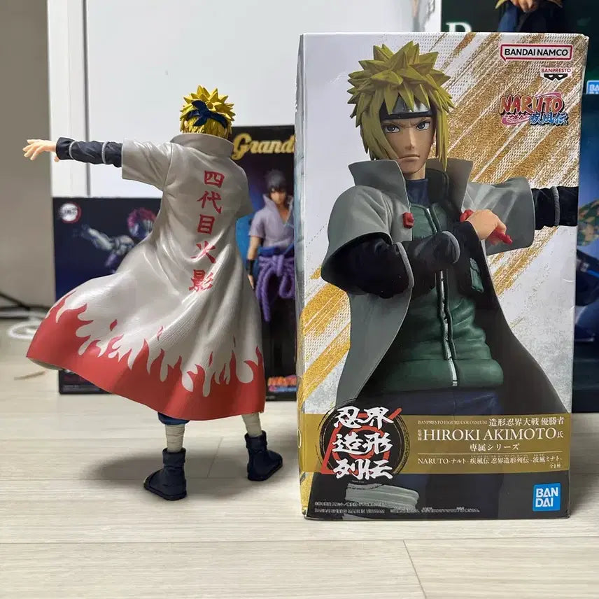 [BUNJANG] Bandai Minato Namikaze Figure / 나루토 미나토 피규어 반다이