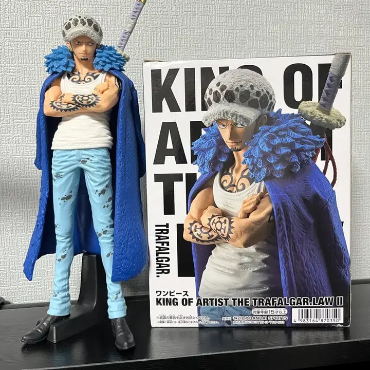 [BUNJANG] King of Artist Trafalgar Law Figure / [개봉/ 장식장 전시] 원피스 킹 오브 아티스트 킹오아 (트라팔가 로우)