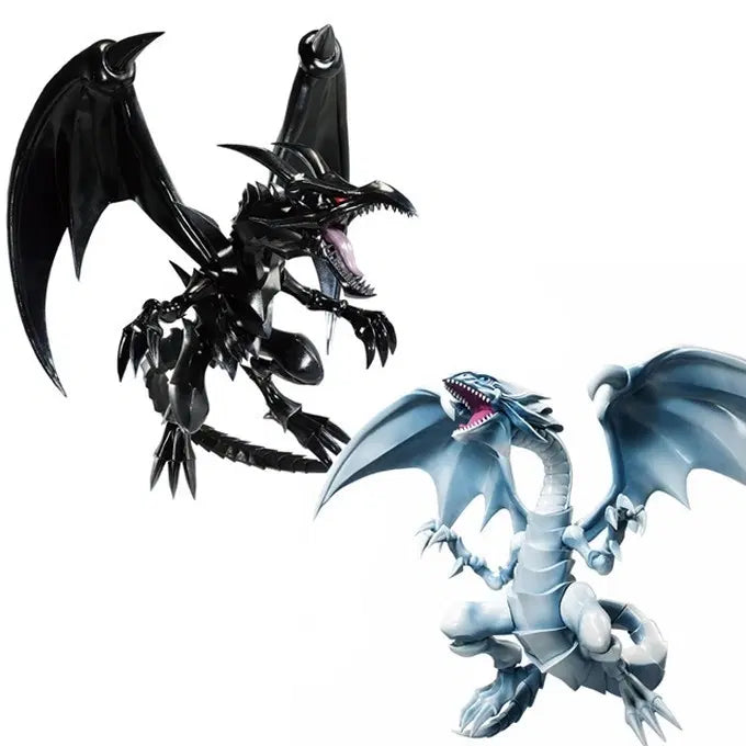 [BUNJANG] Banpresto Yu-Gi-Oh! Blue-Eyes White Dragon &amp; Red-Eyes Black Dragon Figure Bundle / 반프레스토 유희왕 푸른눈의 백룡 붉은눈의 흑룡 피규어 일괄