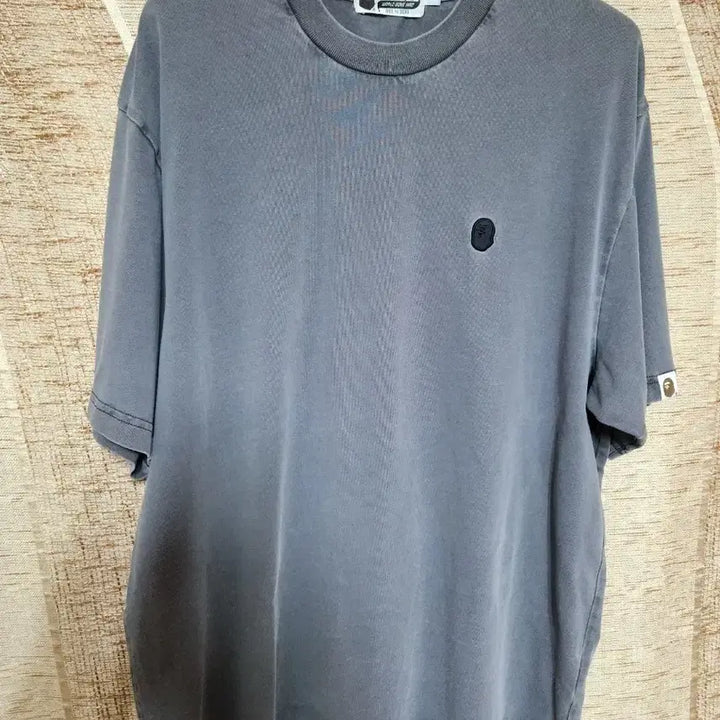 [BUNJANG] BAPE Garment Dyed Short Sleeve T-Shirt / 베이프 가먼트 다잉 반팔 티셔츠