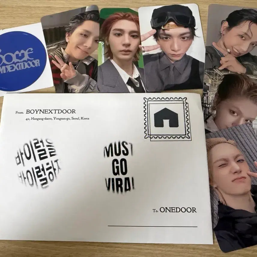 [SOLD OUT] 보이넥스트도어 boynextdoor 포토카드 포카 공방 사녹 태산 명재현