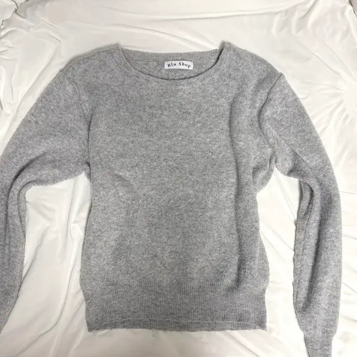[BUNJANG] Basic Solid Round Neck Knit / 기본 무지 라운드넥 니트