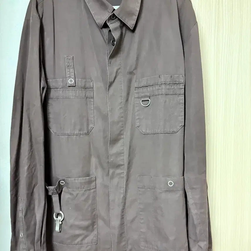[BUNJANG] Undercover Brown Shirt XL / XL) 언더커버 브라운 셔츠