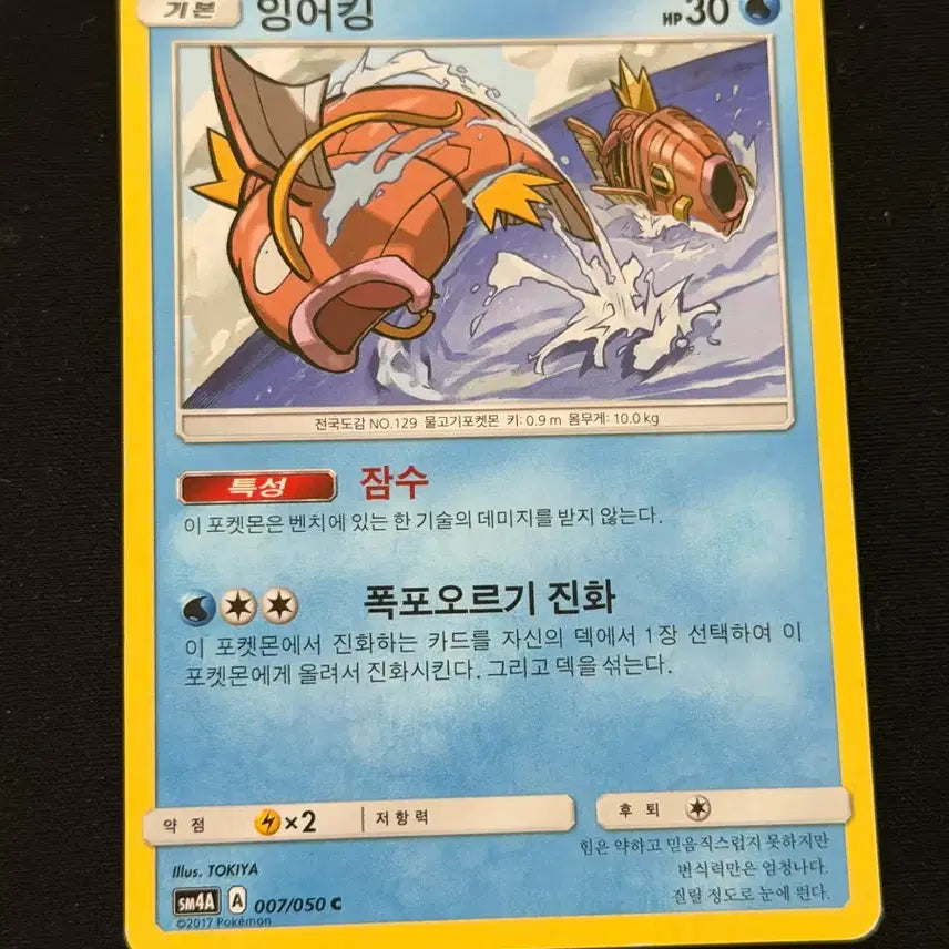 [SOLD OUT] 고전 포켓몬카드 잉어킹