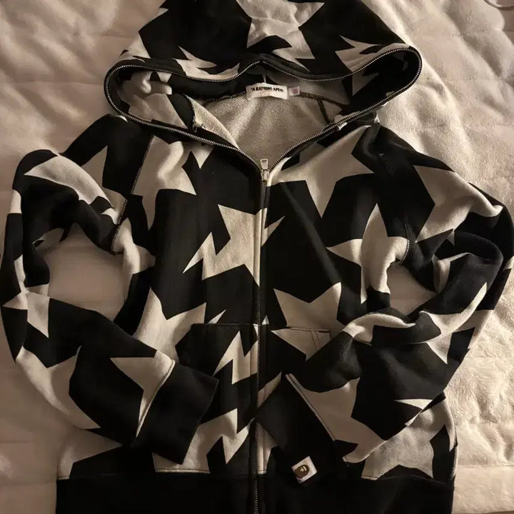 [BUNJANG] BAPE Vintage Star Hoodie Zip-Up / 배이프 빈티지 스타 후드집업