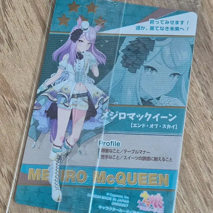 [BUNJANG] Uma Musume - Mejiro Card / 우마무스메 메지로 카드